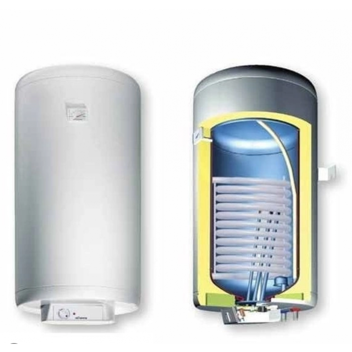 Kombinuotas greitaeigis boileris Gorenje, vertikalus, tenas apsaugotas nuo sąlyčio su vandeniu, 110 L, šilumokaičio pajungimas iš kairės pusės GBK 80 LN Kombinuotas greitaeigis boileris Gorenje, vertikalus, tenas apsaugotas nuo sąlyčio su vandeniu, 110 L, šilumokaičio pajungimas iš kairės pusės GBK 80 LN